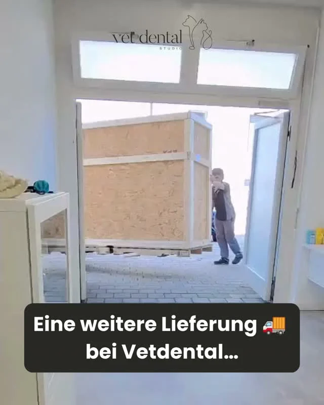 Diese Lieferung ist für uns etwas ganz Besonderes!Willst du sehen, was sich in dieser Kiste verbirgt?Dann gib uns ein 👍🏻—Wir sind #vetdentalch – die Spezialisten für Tierzahnmedizin bei Hunden &amp; Katzen in Affoltern am Albis (ZH). 💙—#tierzahnmedizin #vetdentistry #tierarzt #tiergesundheit #hundegesundheit #katzengesundheit #diagnostik